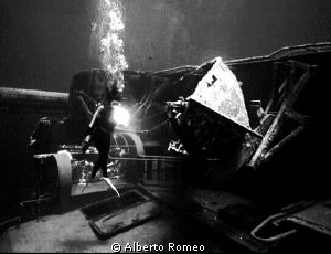In 1980's I and my team haved the opportunity to dive on ... by Alberto Romeo 